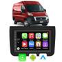 Imagem de Kit Central Multimidia Android Auto Carplay Ducato 2018 2019 2020 2021 7" Voz Google Siri Tv Online