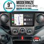 Imagem de Kit Central Multimídia Android Auto CarPlay MP5 9" Iveco Daily 2013 a 2018 + Câmera de Ré