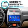 Imagem de Kit Central Multimídia Android Auto CarPlay MP5 Fiat Linea 2009 a 2014