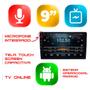 Imagem de Kit Central Multimídia Android Corolla 2015 2016 2017 9 Polegadas Tv Online GPS Bluetooth WiFi USB