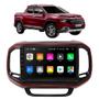 Imagem de Kit Central Multimídia Android Fiat Toro 2016 2017 2018 2019 A 2021 2022 9 Polegadas Tv Online GPS