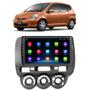 Imagem de Kit Central Multimídia Android Honda Fit 2004 2005 2006 2007 2008 9 Polegadas Tv Online GPS BT