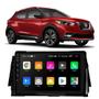 Imagem de Kit Central Multimídia Android Nissan Kicks 2017 2018 2019 2020 2021 2022 9 Polegadas Tv Online GPS