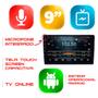 Imagem de Kit Central Multimídia Android Nissan Kicks 2017 2018 2019 2020 2021 2022 Com Friso Prata 9 Polegada