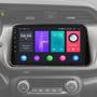 Imagem de Kit Central Multimídia Android Nissan Kicks 2017 2018 2019 2020 2021 2022 Com Friso Prata 9 Polegada