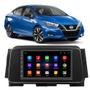 Imagem de Kit Central Multimídia Android Nissan Versa 2021 2022 7 Polegadas GPS Tv Online Bluetooth WiFi USB