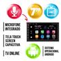 Imagem de Kit Central Multimidia Android Onix 2020 2021 2022 2023 2014 7" Gps Tv Online Bluetooth Wi-fi Radio
