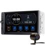 Imagem de Kit Central Multimídia Evolve TV MP5 TV Digital 7" 4X45W BT/USB/AUX/Mirror Link Android e IOS GP345 + Câmera de ré