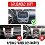 Imagem de Kit Central Multimidia Fit 2004 A 2012 City 2009 A 2014 7" Android-Auto/Carplay Voz Google Siri Gps