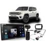 Imagem de Kit Central Multimídia Jeep Renegade PCD até 2017 AVH-Z5280TV Pioneer + Câmera + Moldura + Chicotes