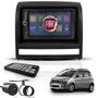 Imagem de Kit Central Multimídia Mp5 2 Din 7" Bt Espelha Dvd Fiat Idea