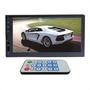 Imagem de Kit Central Multimídia MP5 2 Din  7" USB/SDCARD/AUX/BT/Espelhamento IOS e Android Full Touch  H-Tech + Camera de Ré