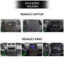 Imagem de Kit Central Multimidia Mp5 2 Din Som pra carro Plug Play Logan sandero Kwid Duster Carptur Oroch