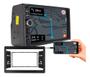 Imagem de Kit central multimidia mp5 7 pol com moldura cobalt onix 2013 a 2018