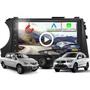 Imagem de Kit Central Multimidia MP5 + Camera ré + Moldura Preta Ssangyong Actyon Sports AndroidAuto CarPlay