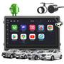 Imagem de Kit Central Multimídia Sistema Android Espelhamento Usb Bluetooth Chevrolet Gm Onix Spin Cobalt 2012 A 2019 Prisma 2014 A 2019 Moldura Na Cor Cinza