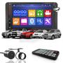 Imagem de Kit Central Multimídia Universal Espelhamento Usb Mp5 2 Din Bluetooth Câmera de Ré Toyota Hilux Corolla Etios Sw4 