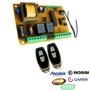 Imagem de Kit Central portão eletrônico universal Nb76-Acton-Ipec + 2 controles 433MHz Tx Slim 2 botoes