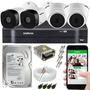 Imagem de Kit Cftv 4 Câmeras De Segurança Intelbras HDCVI 1.0MP e Dvr 4 canais MHDX 1104 C/ HD 500GB