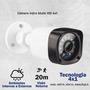 Imagem de Kit Cftv 4 Cameras Segurança Hd Dvr Intelbras 500GB