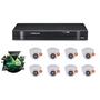 Imagem de Kit cftv dvr Stand Alone com 8 Câmeras Multi HD Intelbras