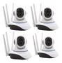 Imagem de Kit CFTV Sem Fio 4 Câmeras Wifi HD 720p Robo Wireless - INOVA