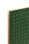 Imagem de Kit Chapa Perfurada Eucatex Pegboard Com Requadro 610 x 610 x 20mm + 10 Ganchos de 5 cm