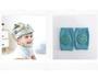 Imagem de kit Chapéu Capacete Protetor Cabeça Bebê + Joelheira Engatinhar