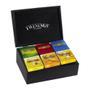 Imagem de Kit Chás Twinings Caixa de Madeira Preta com 60 Sachês