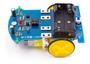 Imagem de Kit Chassi D2-1 Diy Robô Carro Carrinho Educativo Seguidor de Faixa Linha 2 Rodas para Aprendizagem Eletrônica