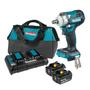 Imagem de Kit Chave de Impacto 1/2 18v Dtw300 Bl + 2 Baterias + Carregador 220v+ Bolsa - Makita