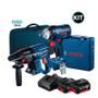 Imagem de Kit Chave Impacto 1/2 18V Gds 18V-400 E Martelete Bosch 18V