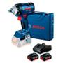 Imagem de Kit Chave Impacto 1/2 400N.M A Bateria 18V Bosch Gds18V-400