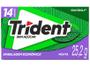 Imagem de Kit Chiclete Trident Menta 14 Unidades 25,2g