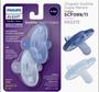 Imagem de Kit Chupeta Avent Soothie 4-6m Azul c/2 und