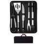 Imagem de Kit Churrasco com 5 Peças com Estojo Chef Churrasqueiro