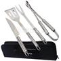 Imagem de Kit Churrasco Profissional Inox Grill Espeto Grelha 4 Peça Alta Qualidade LCC2334