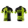 Imagem de Kit Ciclismo Camisa C/ Proteção UV e Bermuda em Gel + Óculos Esportivo + Manguitos