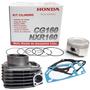 Imagem de Kit cilindro completo cg nxr 160 honda original 06121-kvs-305