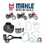 Imagem de Kit Cilindro Completo+Kit Biela Honda CG 160 0.2 2V Start 2016 A 2022 Mahle Metal Leve