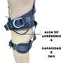 Imagem de Kit cinto pqt 5 arg talabarte duplo elastico abs  athenas