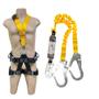 Imagem de Kit cinto pqt 5 arg talabarte duplo elastico abs  athenas