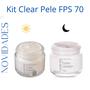 Imagem de Kit Clareador Facial Clear Pele Abelha Rainha Creme Dia FPS 70 + Creme Noturno para Manchas na pele