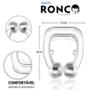 Imagem de Kit Clip Nasal Anti Ronco Magnético Apneia Do Sono + Protetor Bucal Silicone