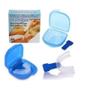 Imagem de Kit Clip Nasal Anti Ronco Magnético Apneia Do Sono + Protetor Bucal Silicone