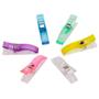 Imagem de Kit Clips Pregador Coloridos - Papel E Tecido Com 6 Unidades