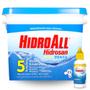 Imagem de Kit Cloro 2,5 Kg Granulado Hidrosan 5x1 + Refil Reagente Orto-tolidina 23ml para Medir Cloro Piscina  Hidroall 