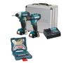 Imagem de Kit Clx224sax Furad/paraf Df333d Chave Impacto Td110d Makita + Kit X-line