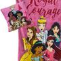 Imagem de Kit Cobertor Manta E Almofada Disney Princesas