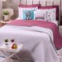 Imagem de Kit Cobre Leito Cama de Casal Queen Percal 200 Fios Country